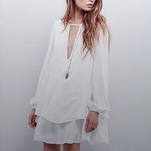 Free People Beck mini Keyhole Plunge